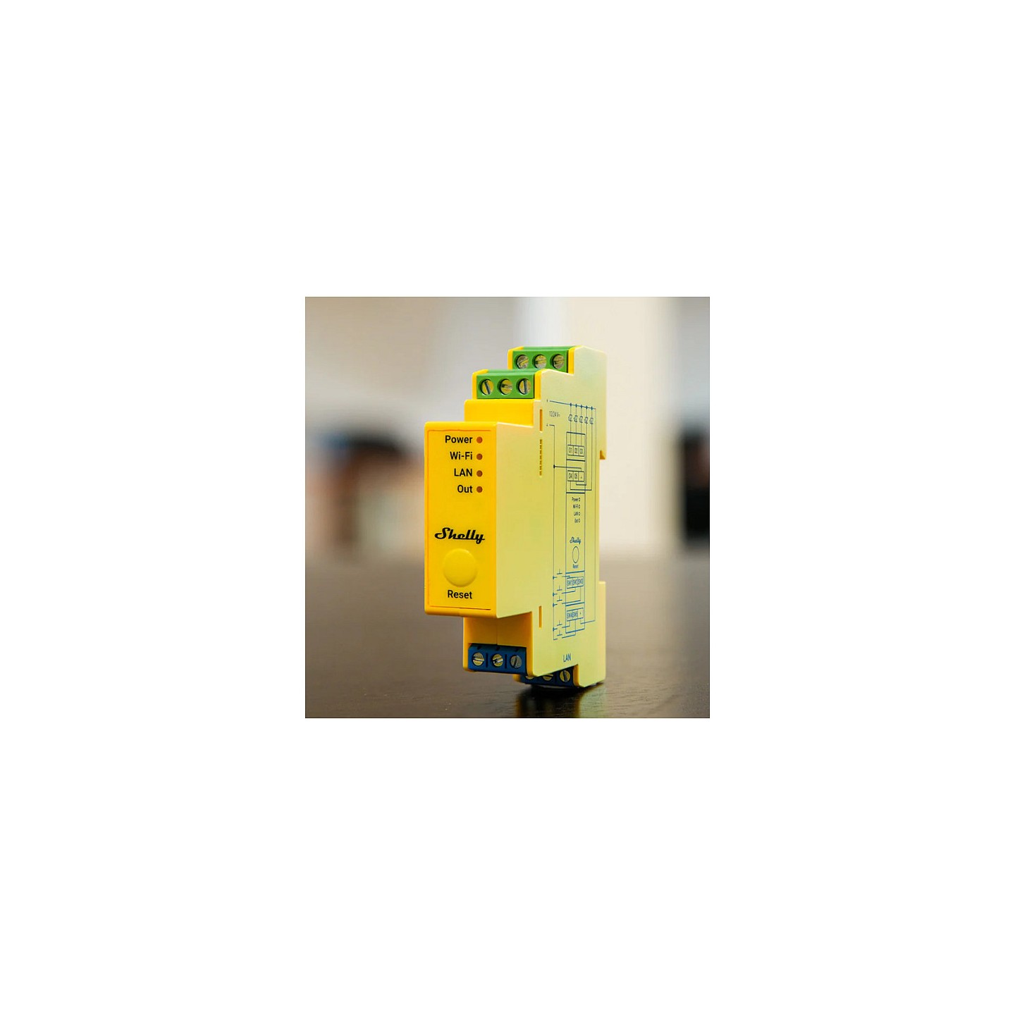 Shelly Relais 'Pro RGBWW PM' WLAN LED Lichtcontroller LAN BT — Buy in Cyprus with Fast Delivery