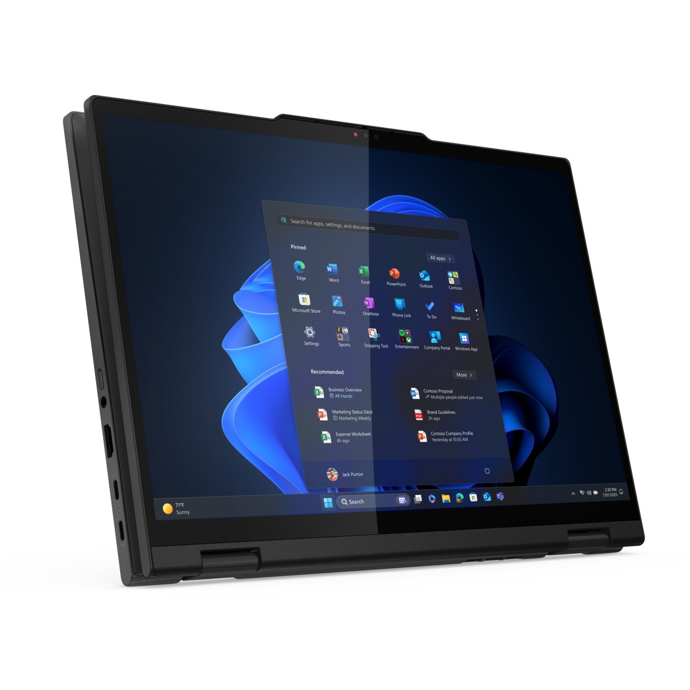 Lenovo ThinkPad T14s Gen1 - 255U - Black, 14" WUXGA, Intel Core Ultra 7 255U, 32GB LPDDR5x, 1TB SSD, Windows 11 Pro