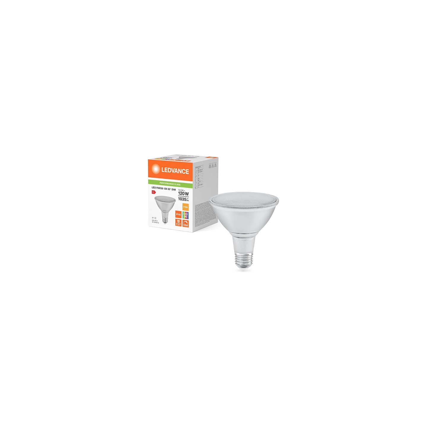 Osram PAR3812030 DIM 15.2W 927 E27 P LED Reflektorlampe 1035 lm 2700K E27 dimm — Buy in Cyprus with Fast Delivery