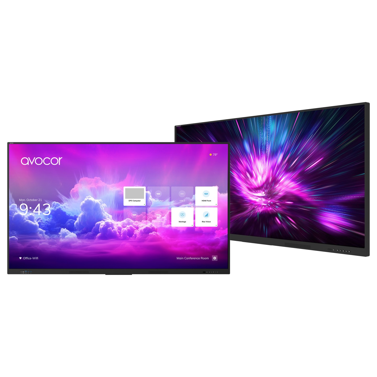 AVOCOR E Serie AVE-5550 140cm TOUCH 55'' 3840x2160 — Buy in Cyprus with Fast Delivery