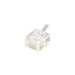 Equip Modularstecker Western 6P6C RJ12 100 Stück — Buy in Cyprus with Fast Delivery