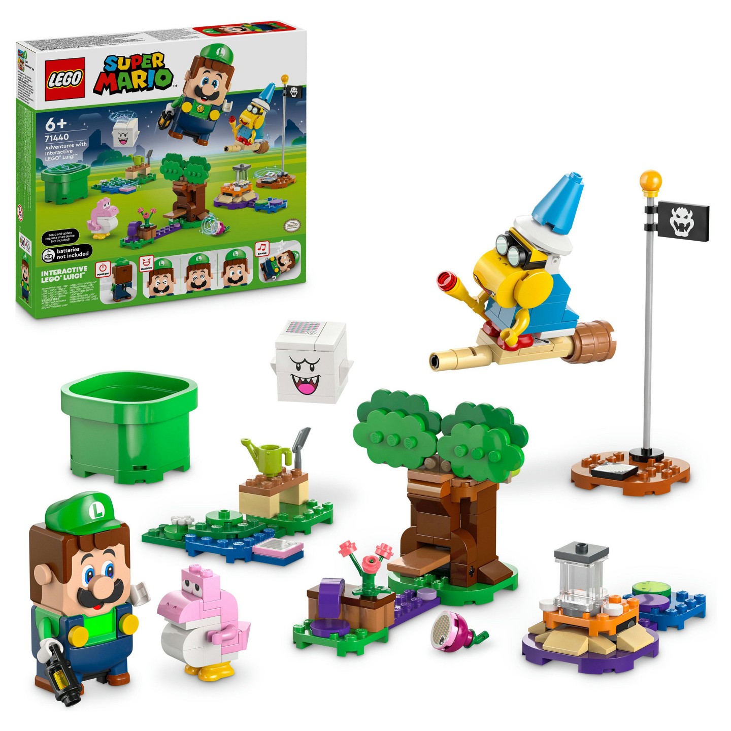 LEGO 71440 Super Mario Abenteuer mit dem interaktiven LEGO Luigi — Buy in Cyprus with Fast Delivery