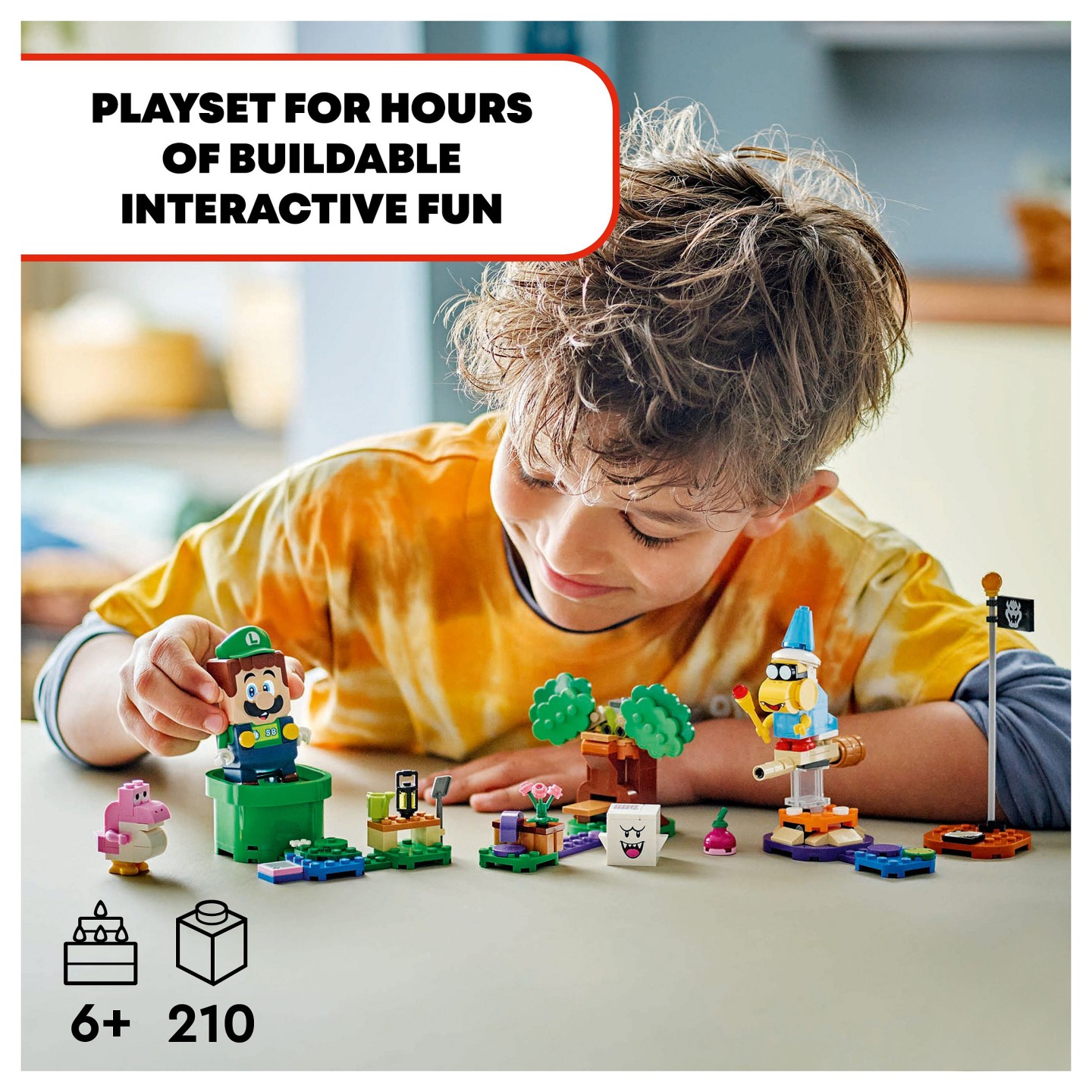 LEGO 71440 Super Mario Abenteuer mit dem interaktiven LEGO Luigi — Buy in Cyprus with Fast Delivery