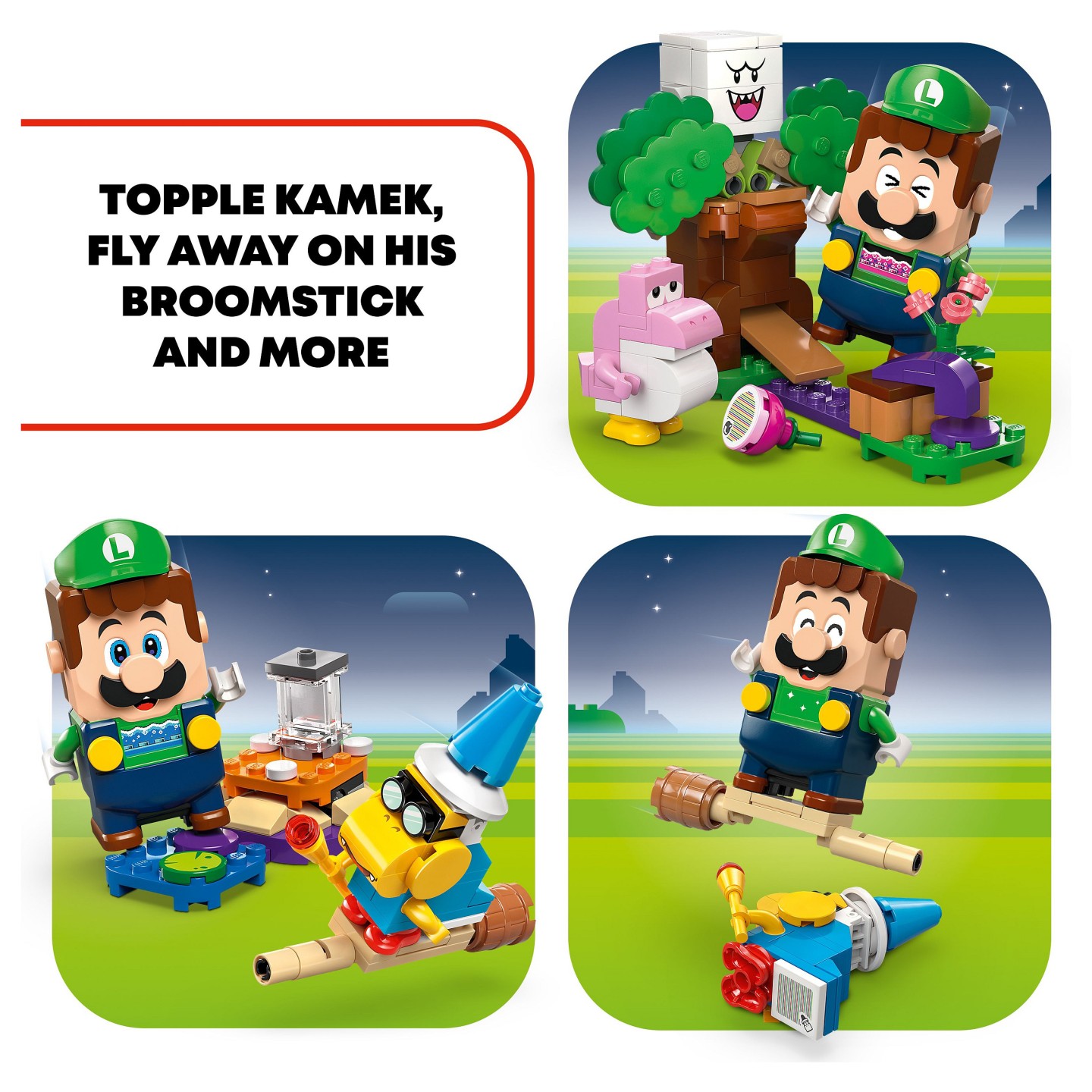 LEGO 71440 Super Mario Abenteuer mit dem interaktiven LEGO Luigi — Buy in Cyprus with Fast Delivery