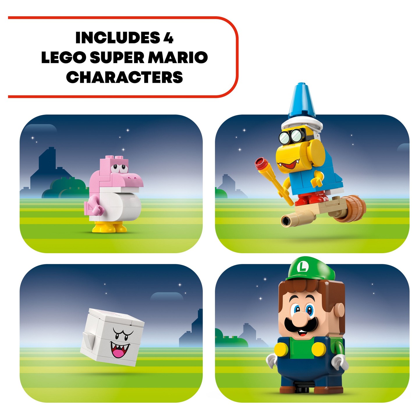LEGO 71440 Super Mario Abenteuer mit dem interaktiven LEGO Luigi — Buy in Cyprus with Fast Delivery