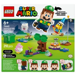 LEGO 71440 Super Mario Abenteuer mit dem interaktiven LEGO Luigi — Buy in Cyprus with Fast Delivery