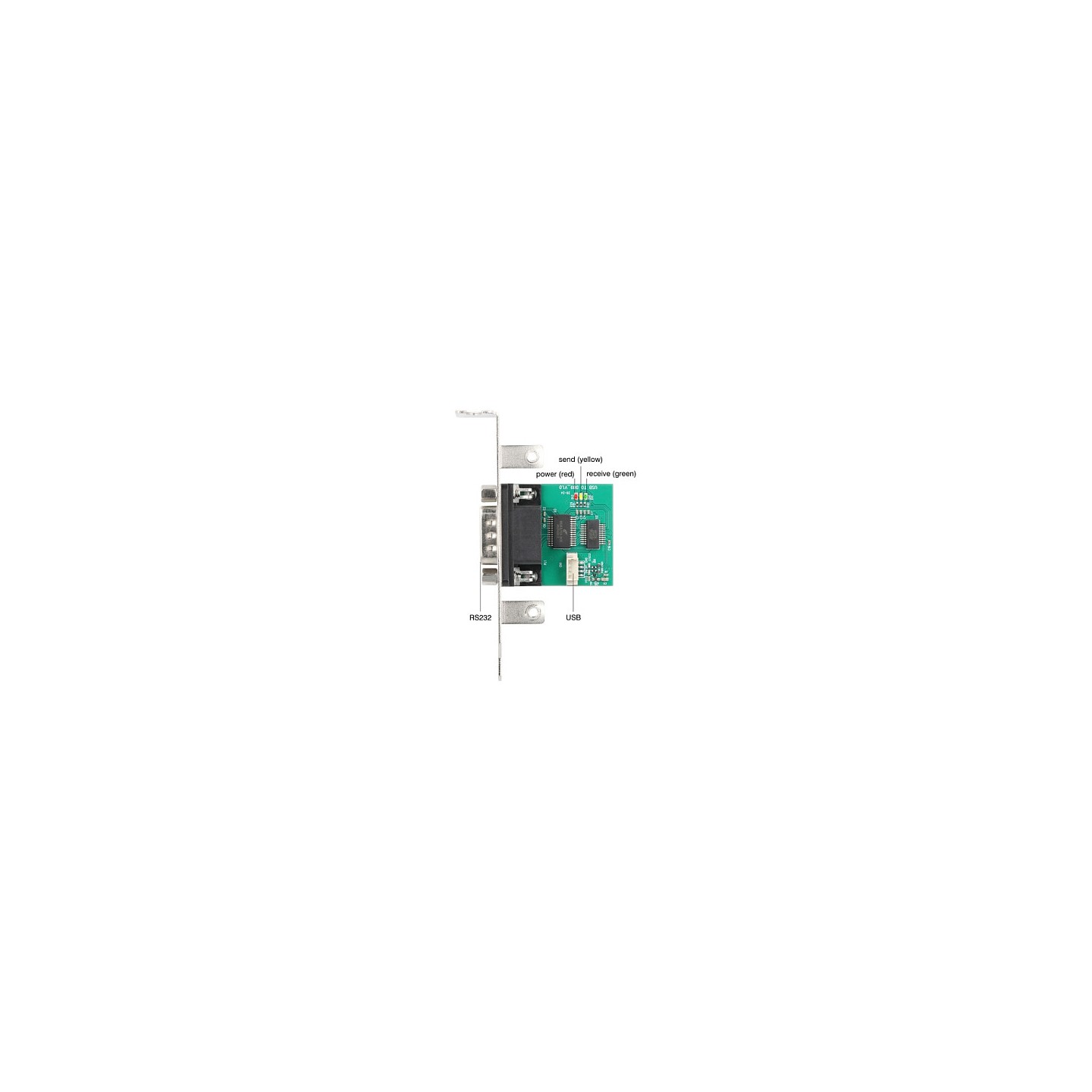 Delock USB auf RS-232 Konverter FTDI FT231XS USB 2.0 Pfostenstecker zu D-Sub 9 — Buy in Cyprus with Fast Delivery
