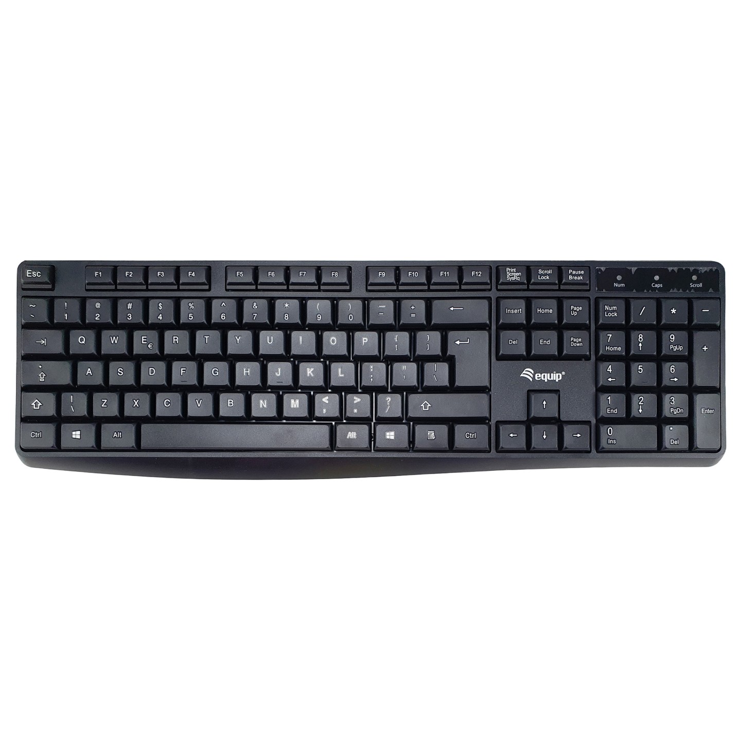 Equip Kabelgebundene USB Keyboard schwarz.US Layout — Buy in Cyprus with Fast Delivery