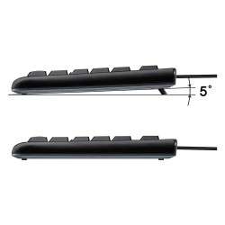Equip Kabelgebundene USB Keyboard schwarz.US Layout — Buy in Cyprus with Fast Delivery