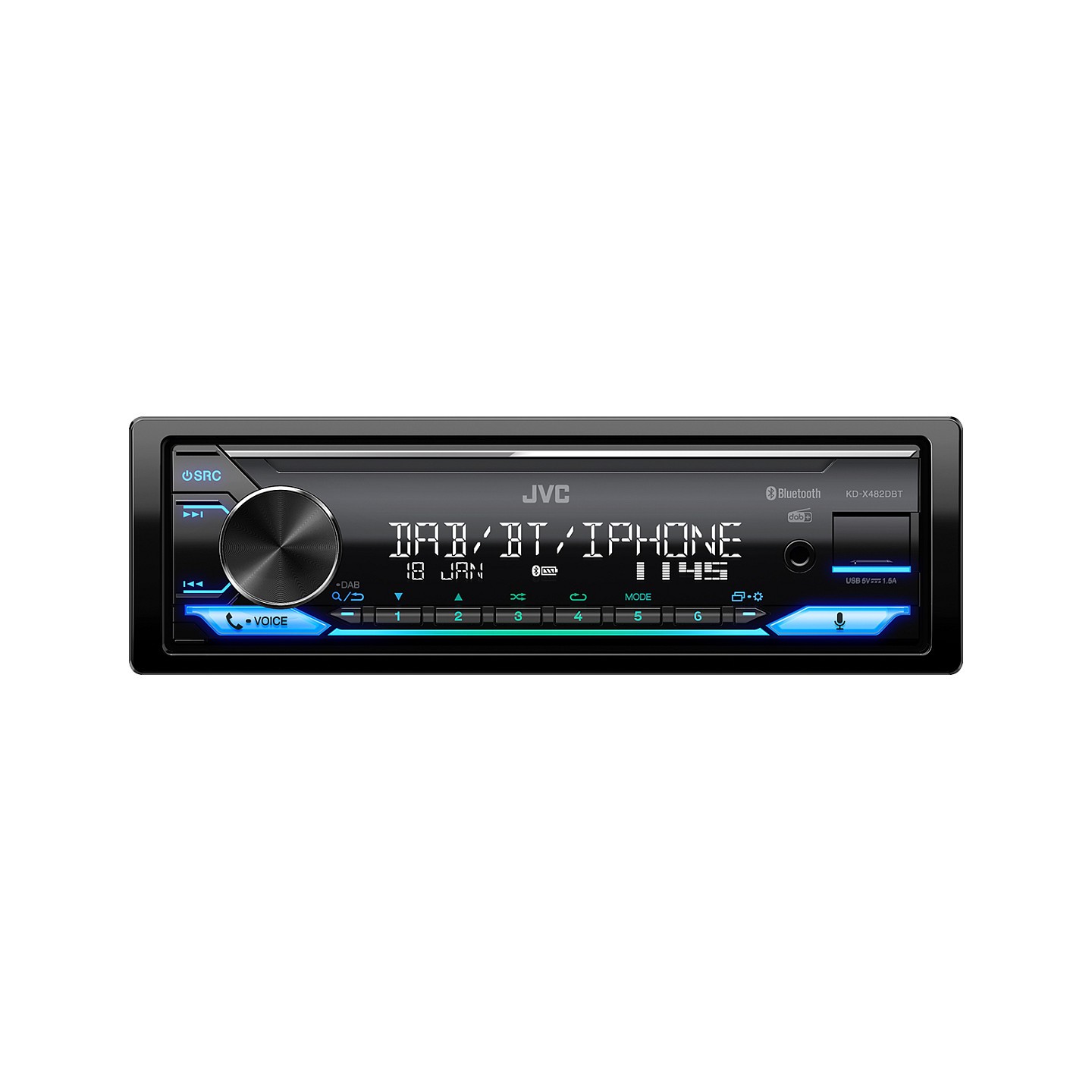 JVC KD-X482DBT — Buy in Cyprus with Fast Delivery