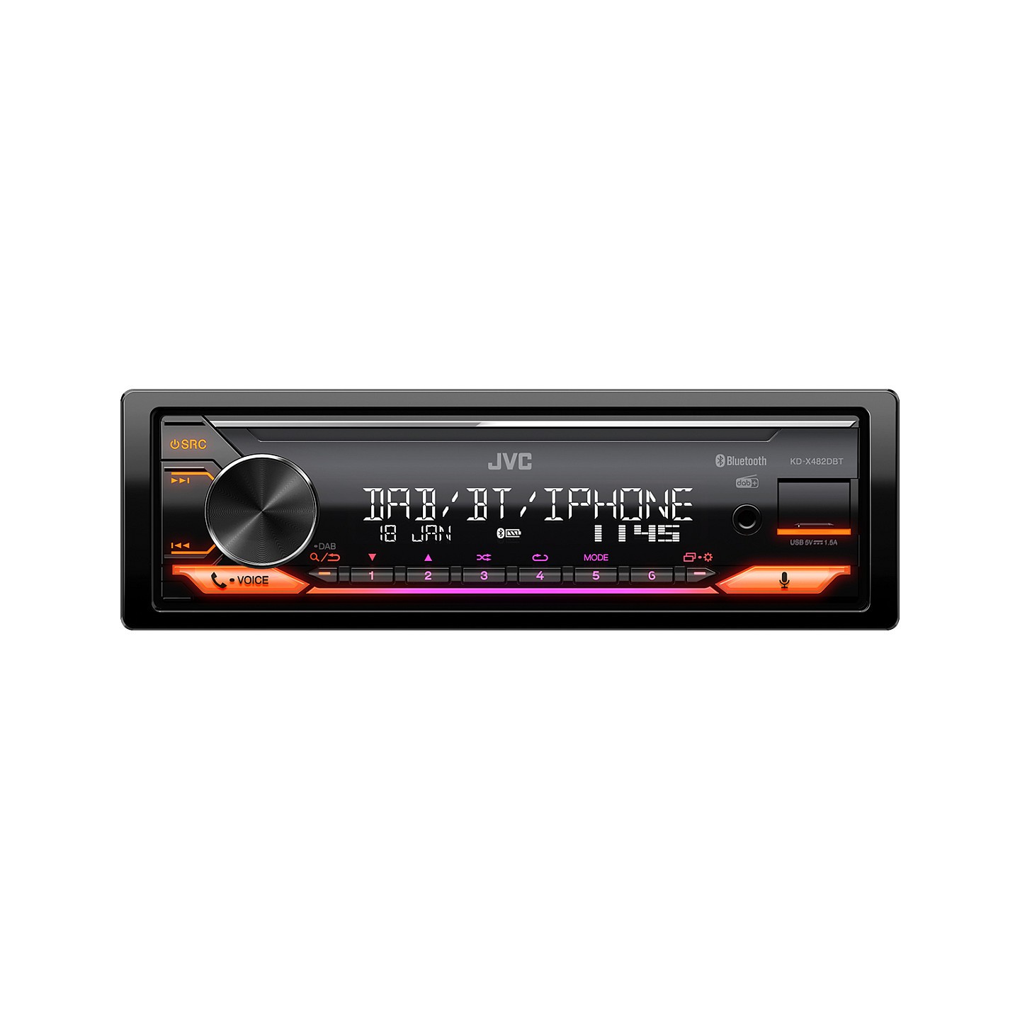 JVC KD-X482DBT — Buy in Cyprus with Fast Delivery