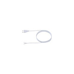 BACHMANN Zuleitung 2x0.75 3m weiss H03VVH2-F Eurostecker unverpackt — Buy in Cyprus with Fast Delivery