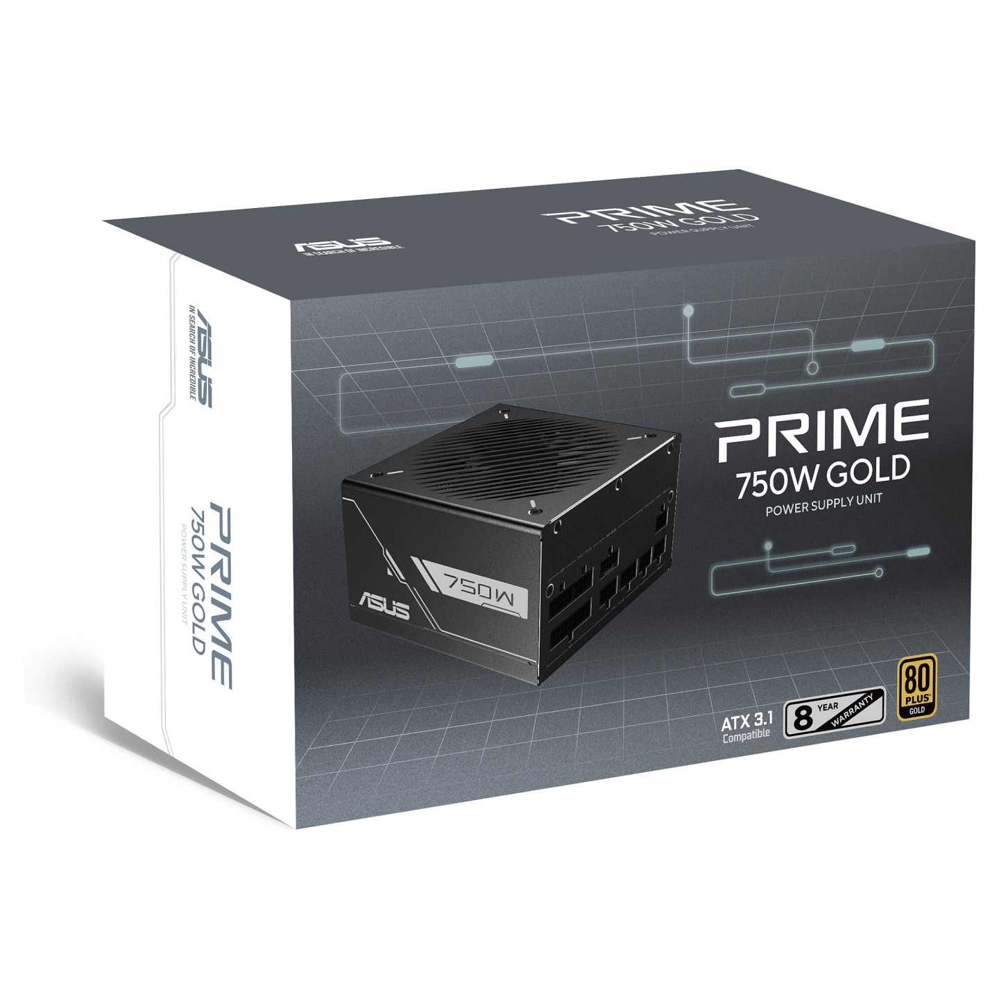 750W ASUS Netzteil PRIME-750G 80+ Gold — Buy in Cyprus with Fast Delivery