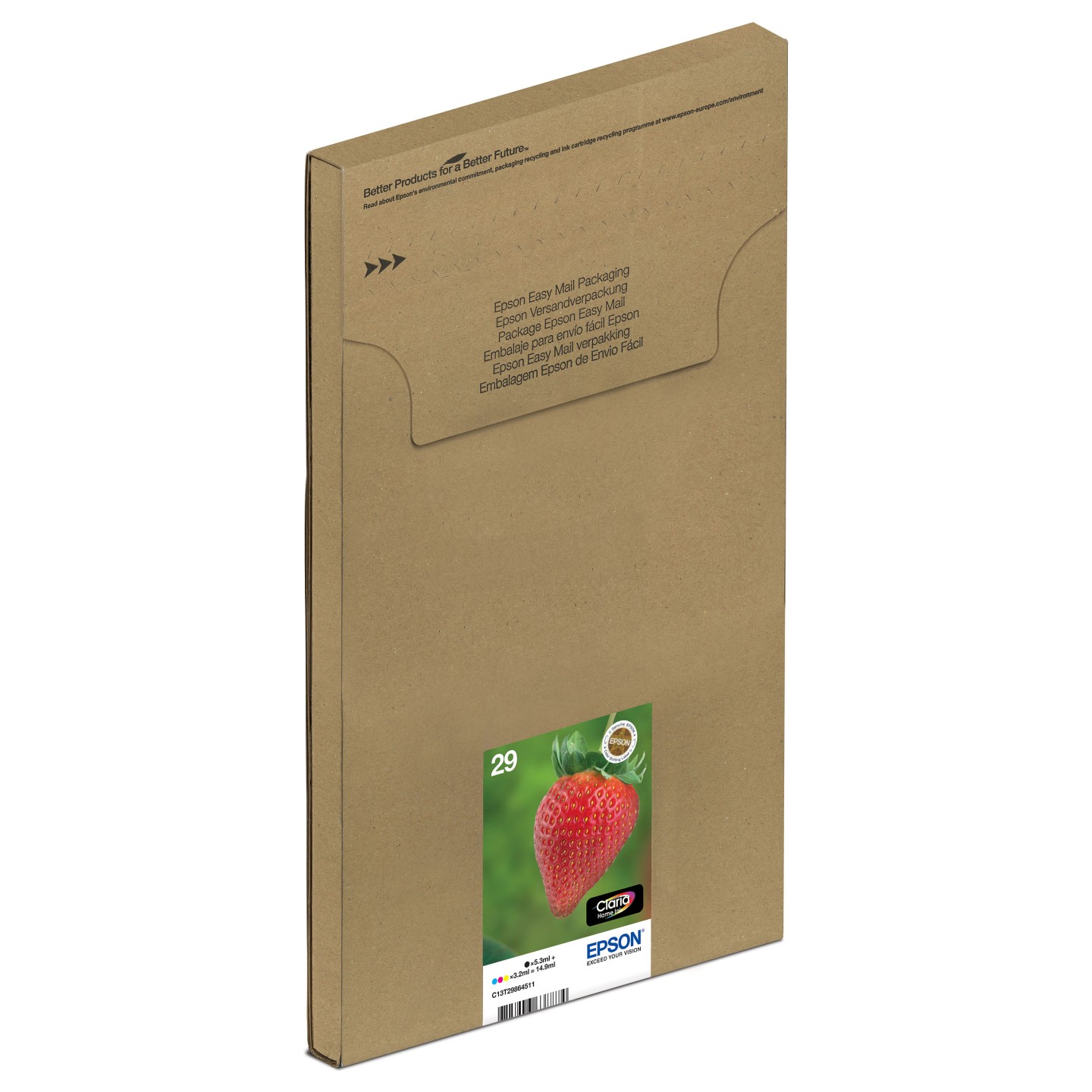 Epson Original Easy Mail Packing 29 Erdbeere Druckerpatronen - 4er Multipack (C13T29864511) — Buy in Cyprus with Fast Delivery