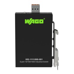 WAGO 852-1111 000-001 Industrial-ECO-Switch. 5 Ports 1000 — Buy in Cyprus with Fast Delivery