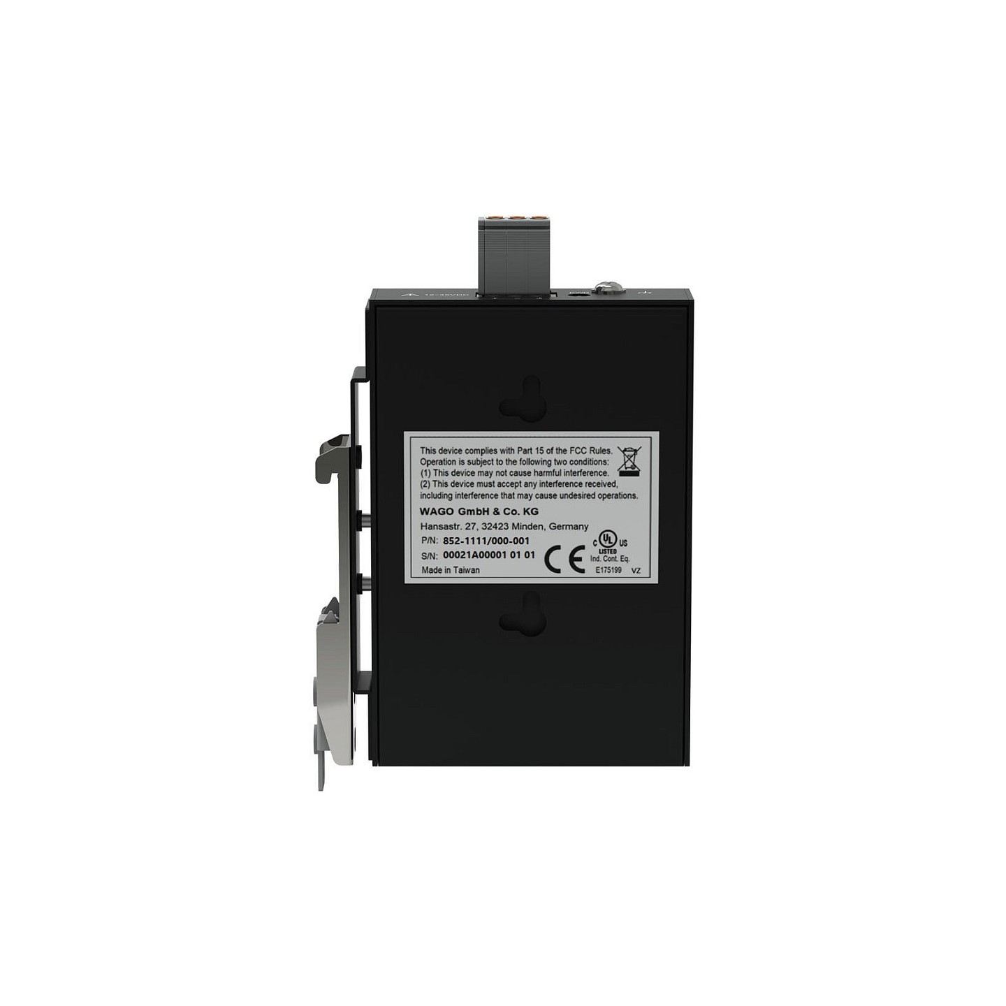 WAGO 852-1111 000-001 Industrial-ECO-Switch. 5 Ports 1000 — Buy in Cyprus with Fast Delivery