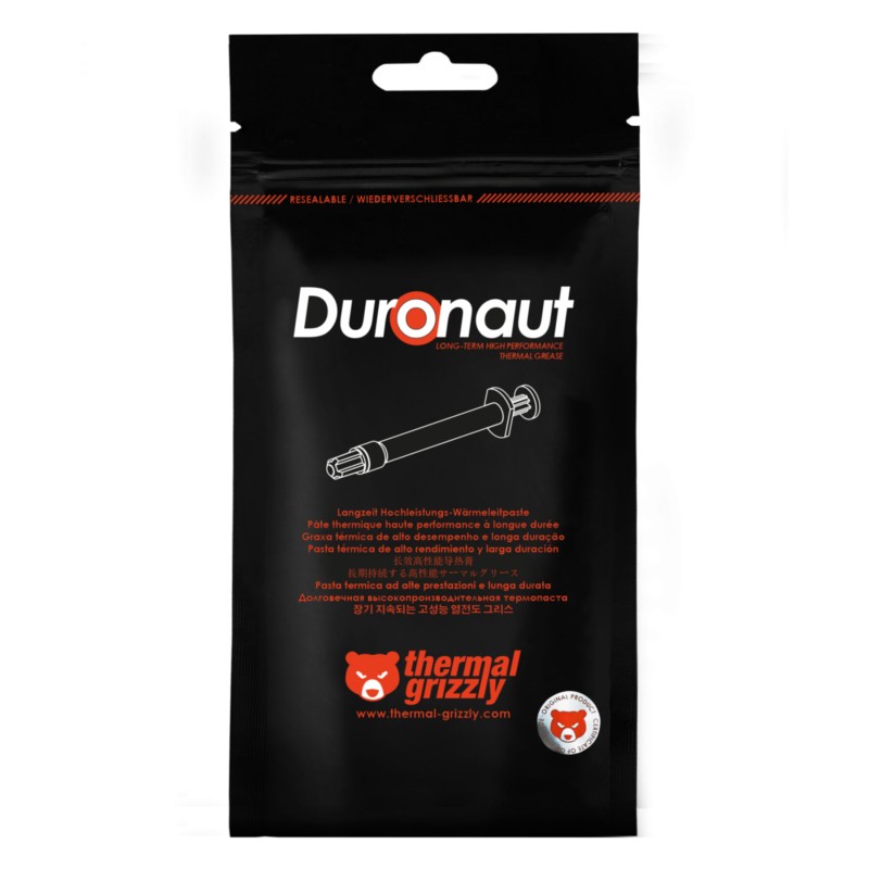 Buy Thermal Grizzly Duronaut Thermal Paste - TG-D-002-R - 2 ml Black (Aluminium ... in Cyprus, Nicosia, Limassol, Larnaka, Pafos
