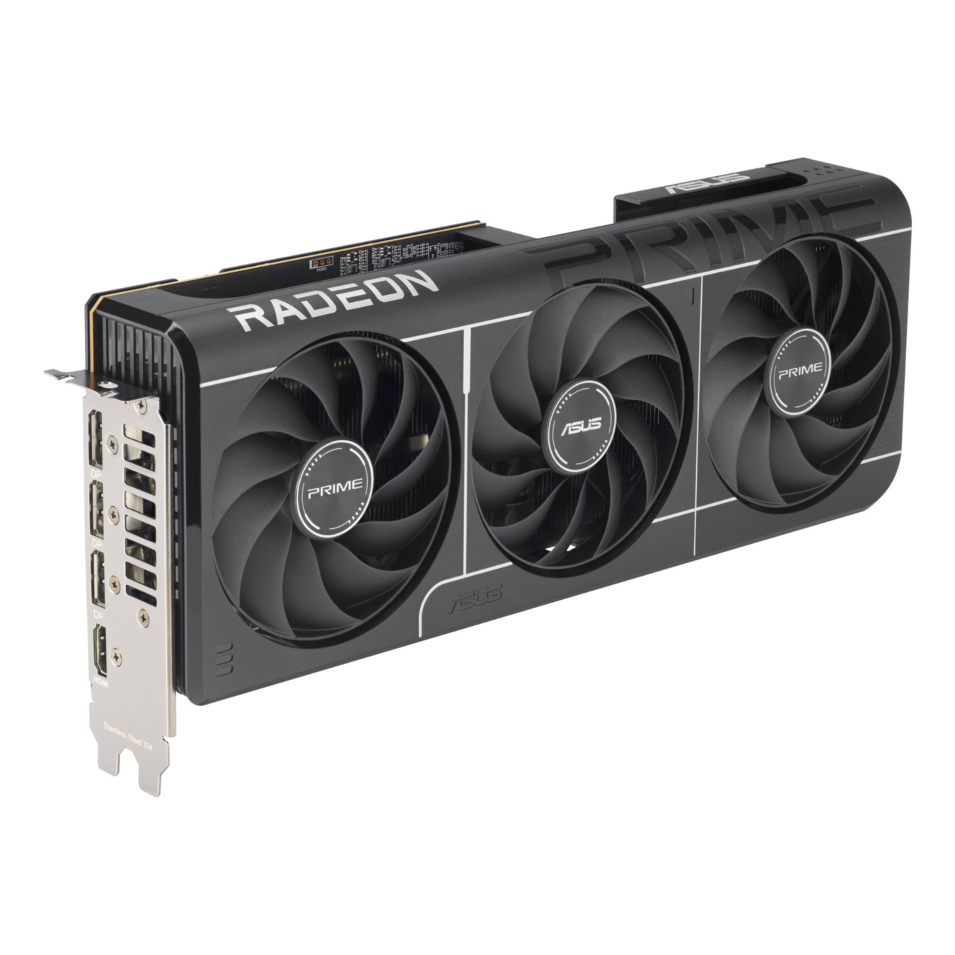 ASUS PRIME EVO OC Radeon RX 9070 - 16GB GDDR6, Boost up to 2610 MHz, PCIe 5.0, Black — Buy in Cyprus with Fast Delivery
