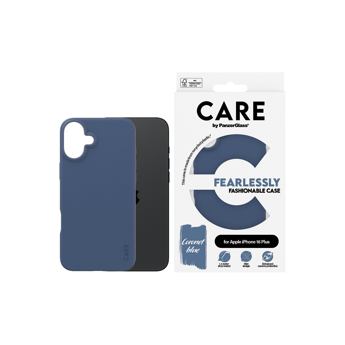 CARE Case Fashion Blue iPhone 16 Plus — Buy in Cyprus with Fast Delivery