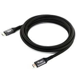 Equip Kabel USB-C 4.0 - to C St St 2.00m 5A 4K 60Hz sw — Buy in Cyprus with Fast Delivery