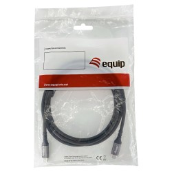 Equip Kabel USB-C 4.0 - to C St St 2.00m 5A 4K 60Hz sw — Buy in Cyprus with Fast Delivery