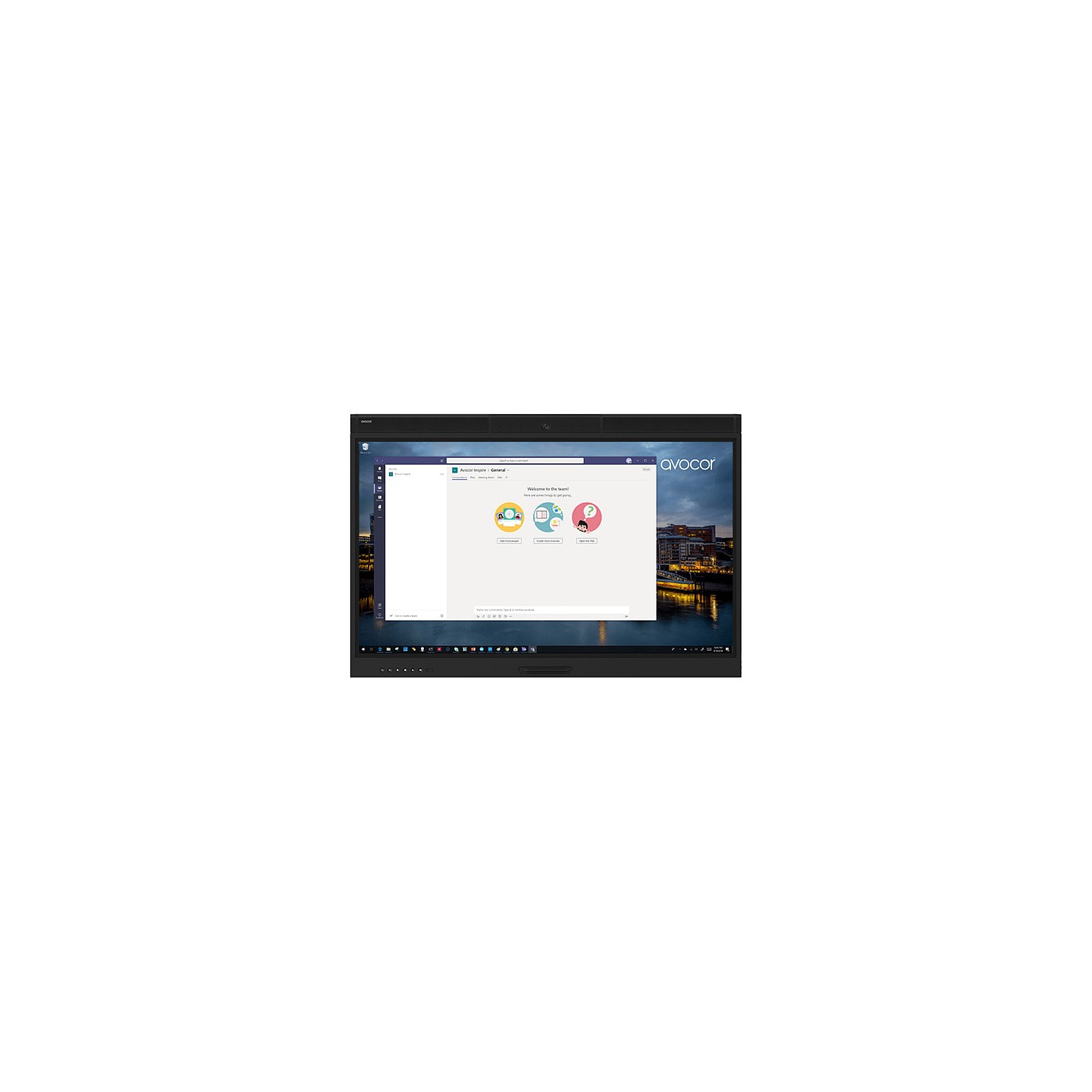 AVOCOR W Serie AVW-5555 140cm 55'' 3840x2160 DP 2xHDMI USB TOUCH — Buy in Cyprus with Fast Delivery
