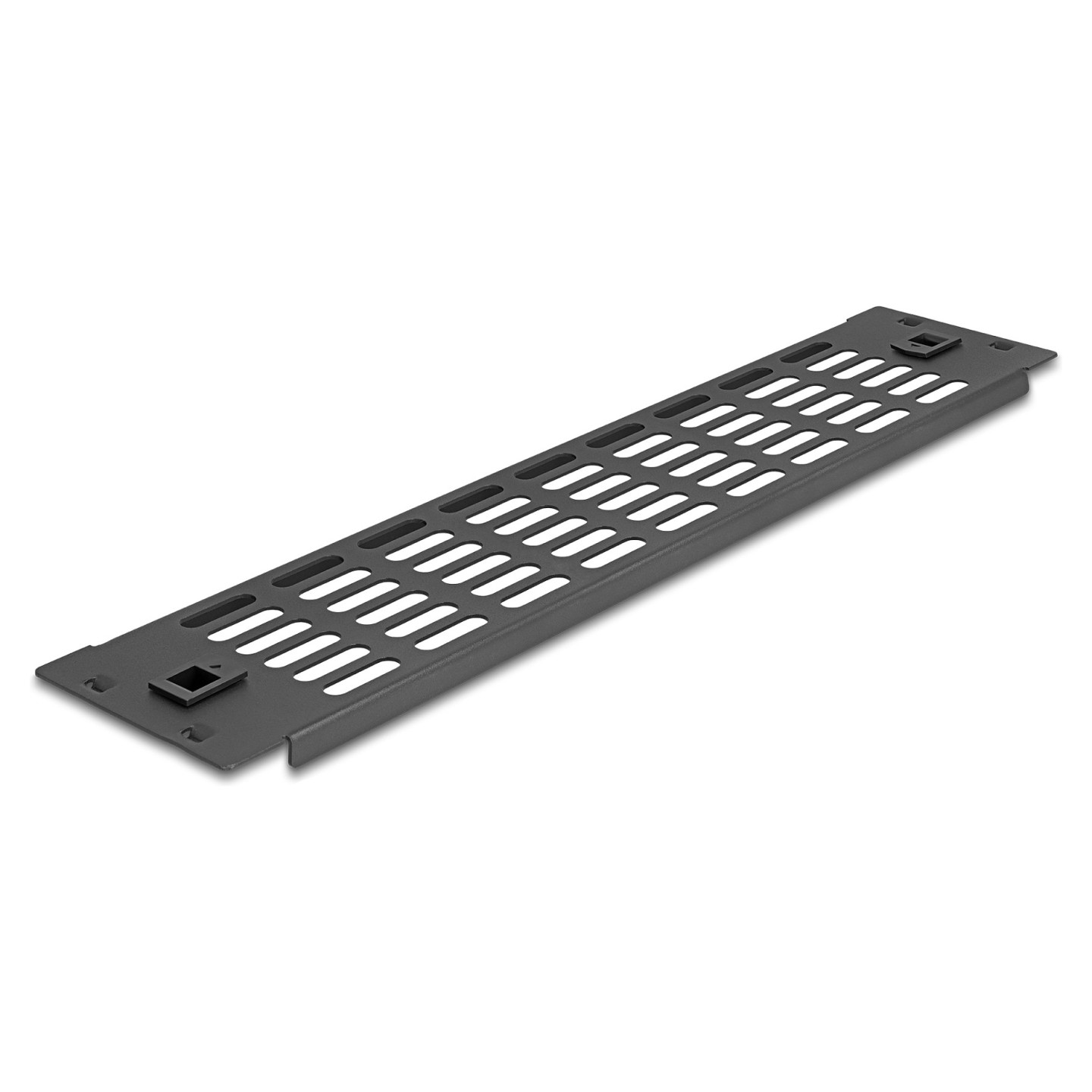 19? Netzwerkschrank Panel mit Lüftungsschlitzen werkzeugfrei 2 HE schwarz — Buy in Cyprus with Fast Delivery