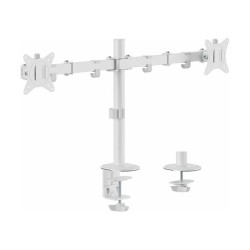 Equip Tischhalterung 17'-32' 2TFT 360° H.verst. 9Kg weiß retail — Buy in Cyprus with Fast Delivery