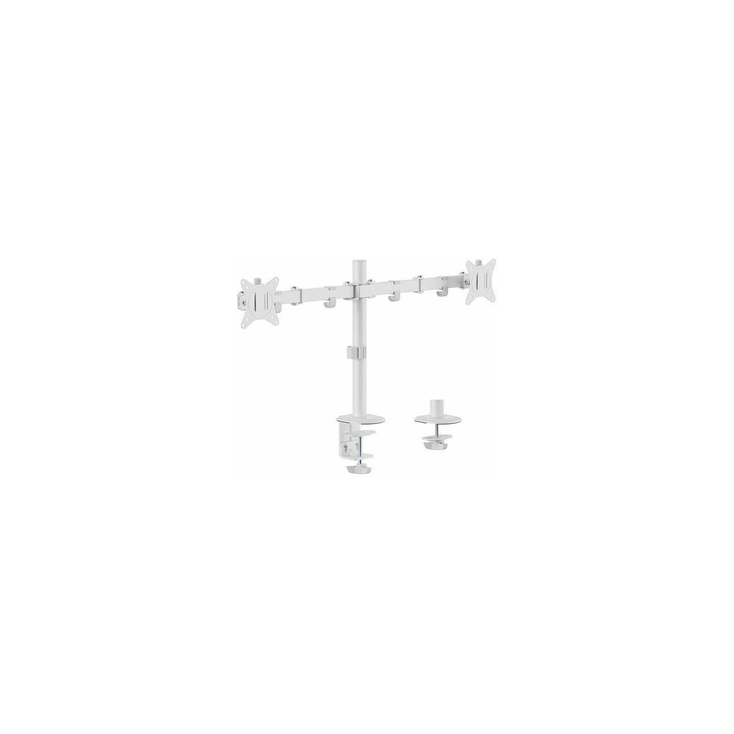 Equip Tischhalterung 17'-32' 2TFT 360° H.verst. 9Kg weiß retail — Buy in Cyprus with Fast Delivery
