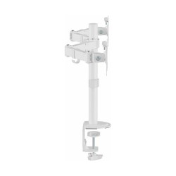 Equip Tischhalterung 17'-32' 2TFT 360° H.verst. 9Kg weiß retail — Buy in Cyprus with Fast Delivery