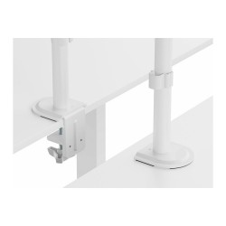 Equip Tischhalterung 17'-32' 2TFT 360° H.verst. 9Kg weiß retail — Buy in Cyprus with Fast Delivery