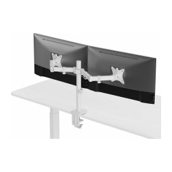 Equip Tischhalterung 17'-32' 2TFT 360° H.verst. 9Kg weiß retail — Buy in Cyprus with Fast Delivery