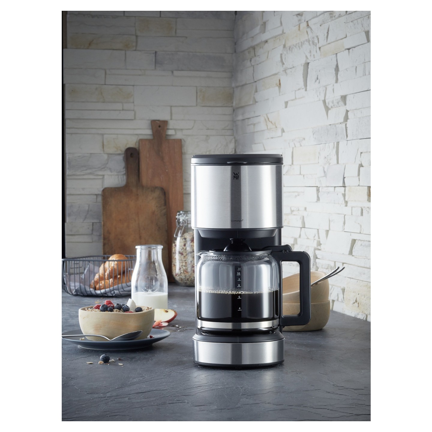 WMF Stelio Aroma Kaffeemaschine schwarz Edelstahl — Buy in Cyprus with Fast Delivery