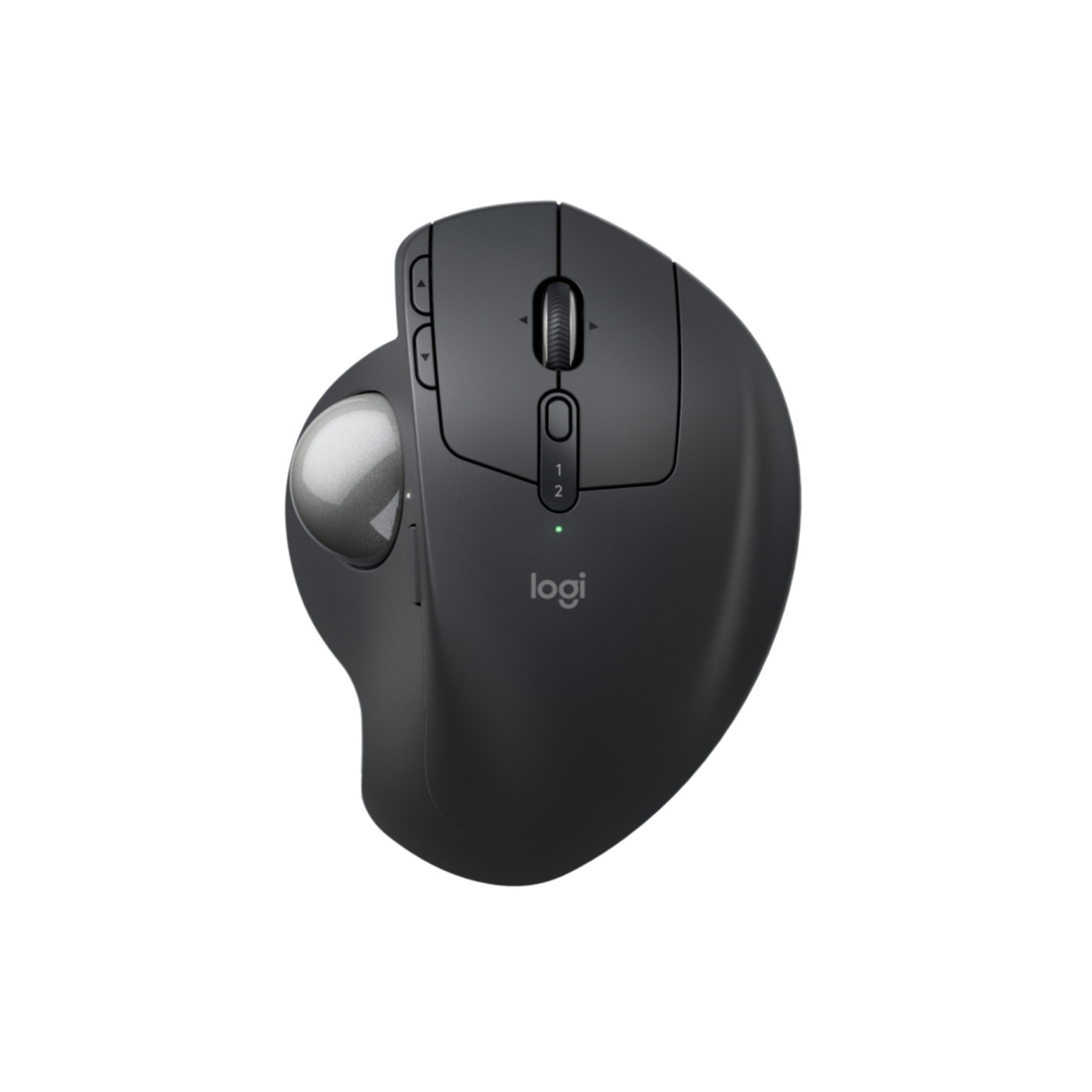 Logitech MX Ergo S Wireless Trackball - 910-007260 - Graphite, Rechargeable USB-C, Bluetooth 5.2 & 2.4GHz