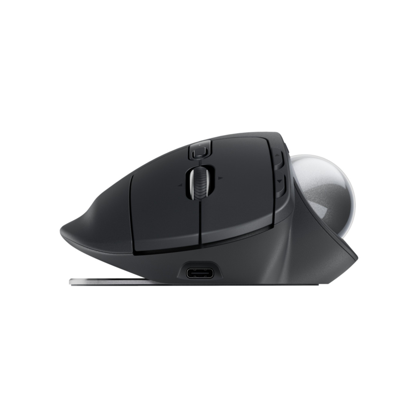 Logitech MX Ergo S Wireless Trackball - 910-007260 - Graphite, Rechargeable USB-C, Bluetooth 5.2 & 2.4GHz