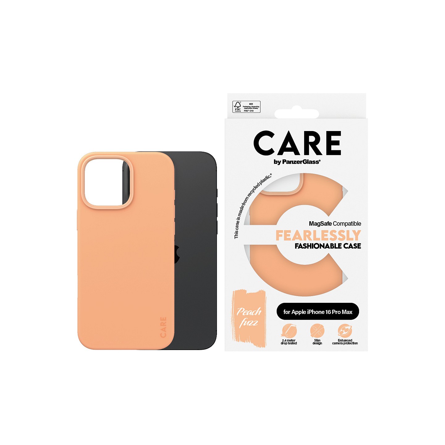CARE Case Fashion Peachy MagSAFE iPhone 16 Pro Max — Buy in Cyprus with Fast Delivery