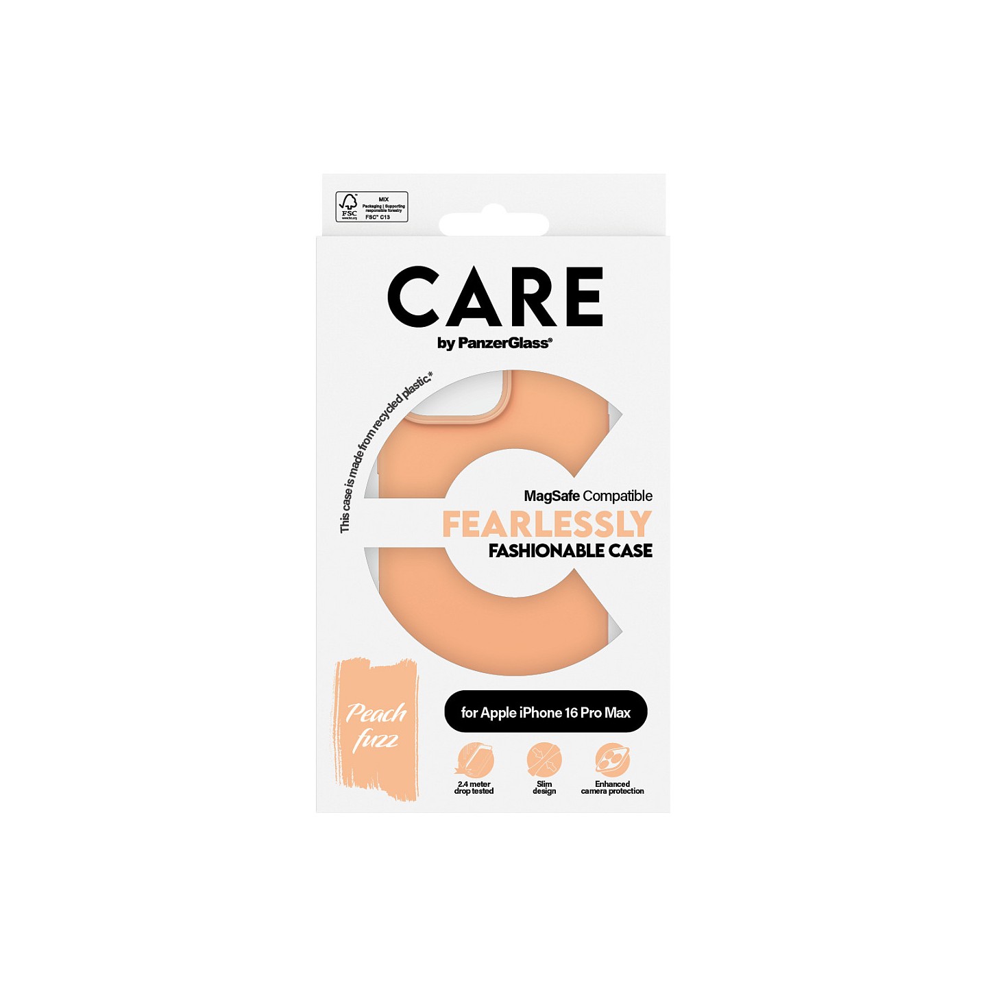 CARE Case Fashion Peachy MagSAFE iPhone 16 Pro Max — Buy in Cyprus with Fast Delivery