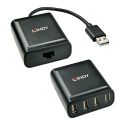 LINDY Extender USB 2.0 Cat5 4 Ports 60m — Buy in Cyprus with Fast Delivery