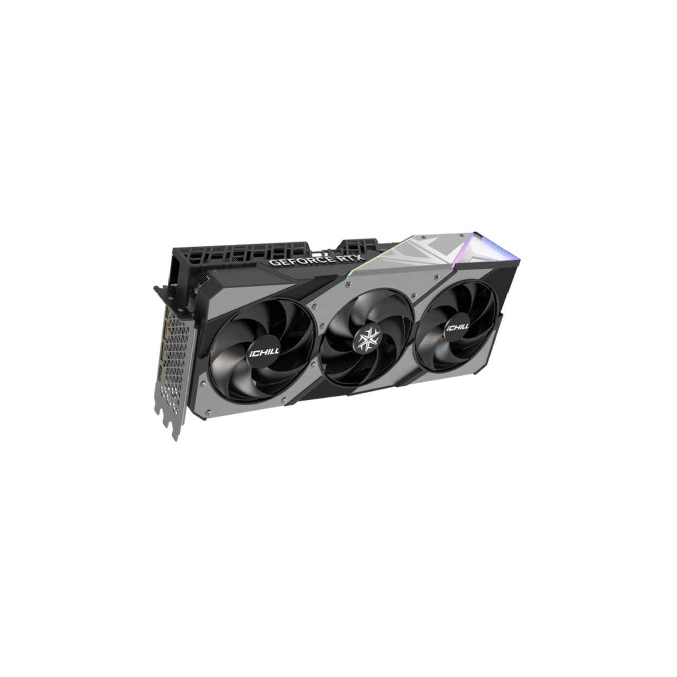 Inno3D GeForce RTX 5070 Ti - X3 iCHILL - 16GB GDDR7, Triple Fan, Black/Grey, 2512 MHz Boost — Buy in Cyprus with Fast Delivery
