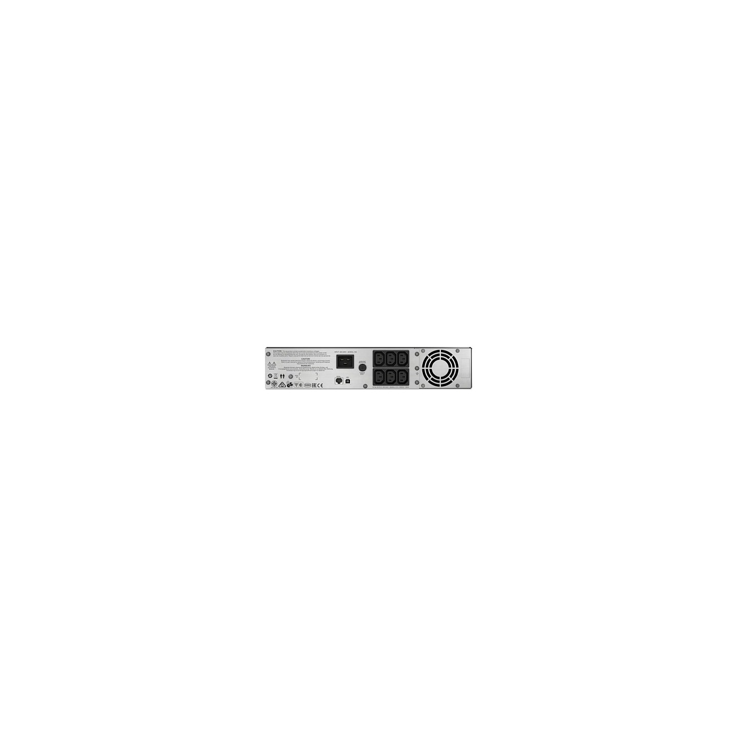 APC Smart-UPS C 2000VA 2U UPS rack-mountable AC 230V 1300Watt 2000VA USB output connectors 6 2U Black