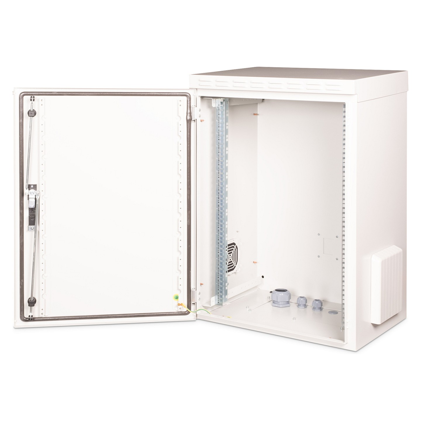 Wandschrank 19' 16HE Digitus. Outdoor. IP55 891x600x450 mm. Farbe Grau (RAL 7035) — Buy in Cyprus with Fast Delivery