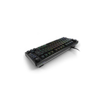 Sharkoon Skiller SGK25 - 75% Hot-Swap Mechanical Gaming Keyboard, Huano Red, RGB LED, 64KB Onboard, Black