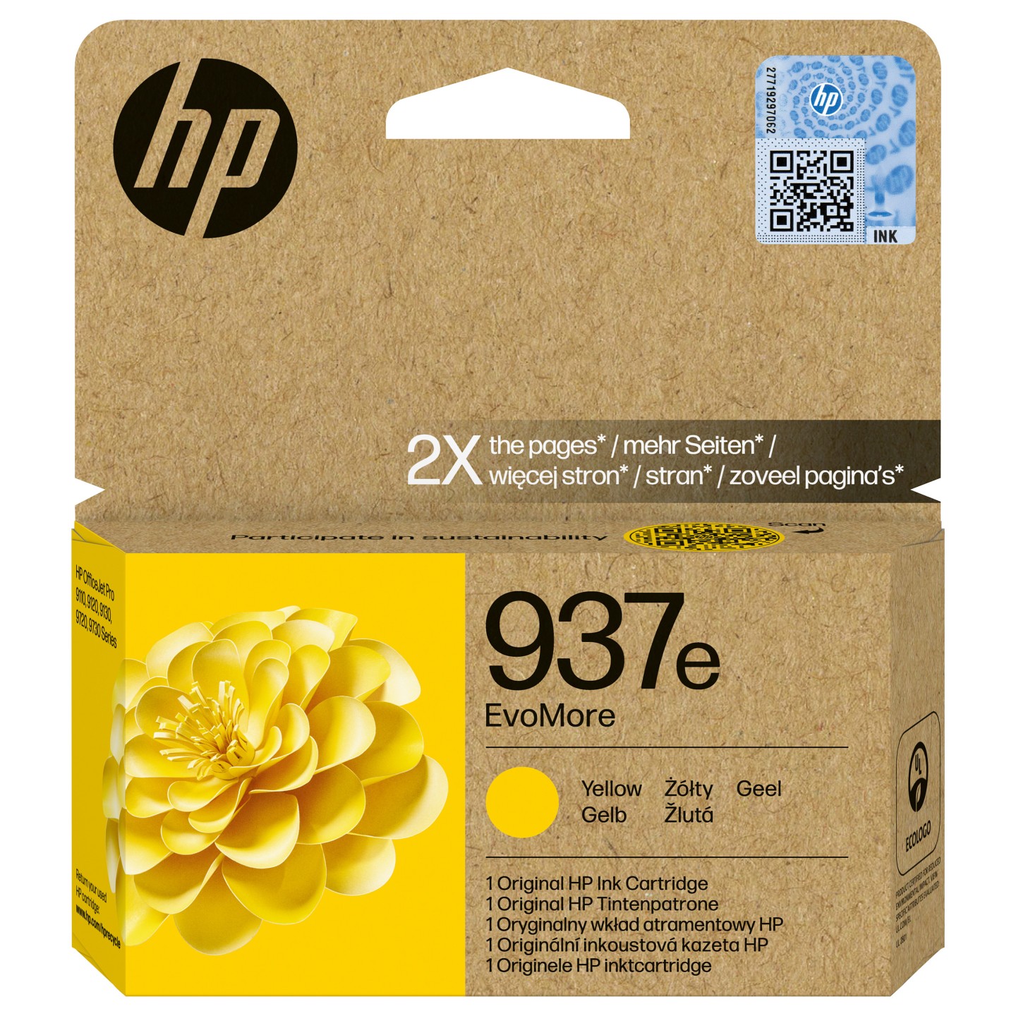 HP 937E EVOMORE YELLOW — Buy in Cyprus with Fast Delivery