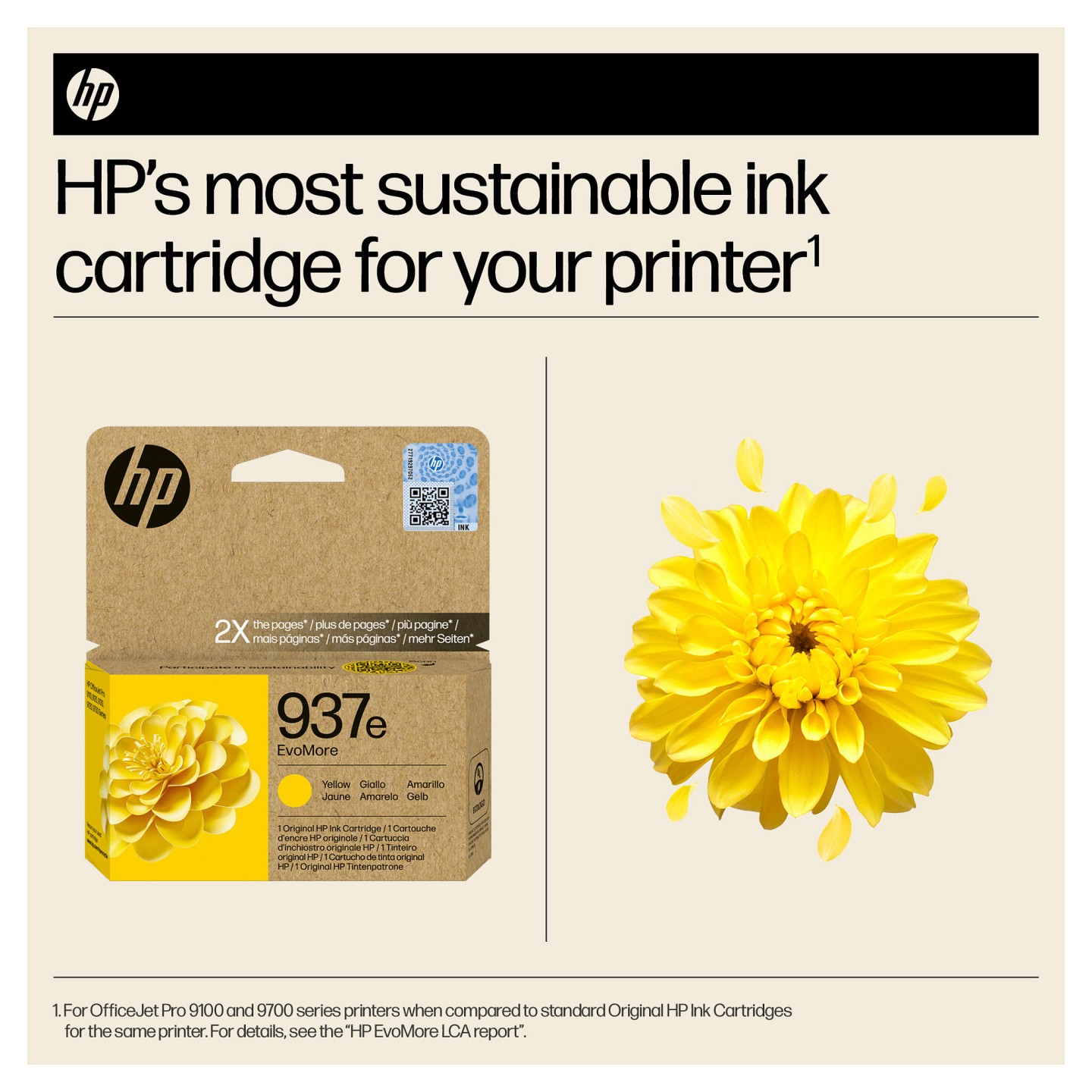 HP 937E EVOMORE YELLOW — Buy in Cyprus with Fast Delivery