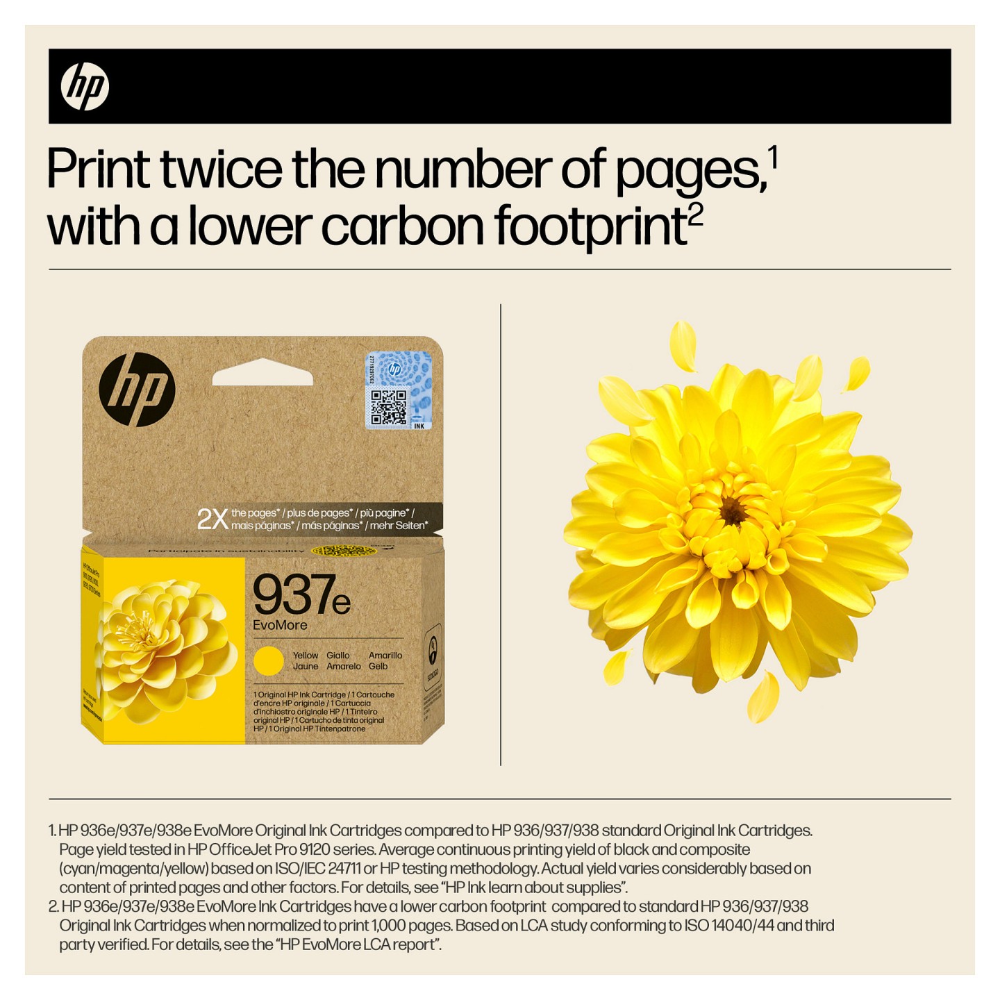 HP 937E EVOMORE YELLOW — Buy in Cyprus with Fast Delivery