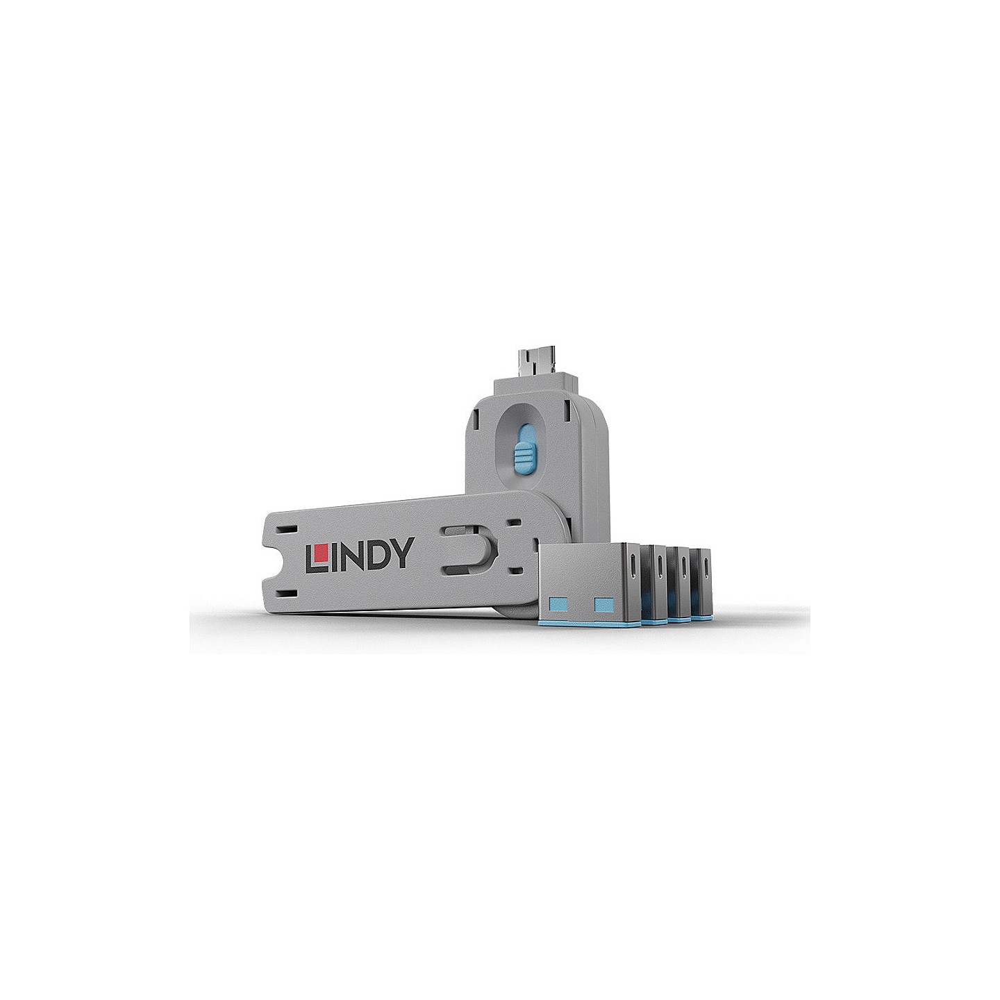 STICK LINDY USB Typ A Portschlösser 4xBlau mit Schlüssel — Buy in Cyprus with Fast Delivery