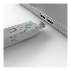 STICK LINDY USB Typ A Portschlösser 4xBlau mit Schlüssel — Buy in Cyprus with Fast Delivery