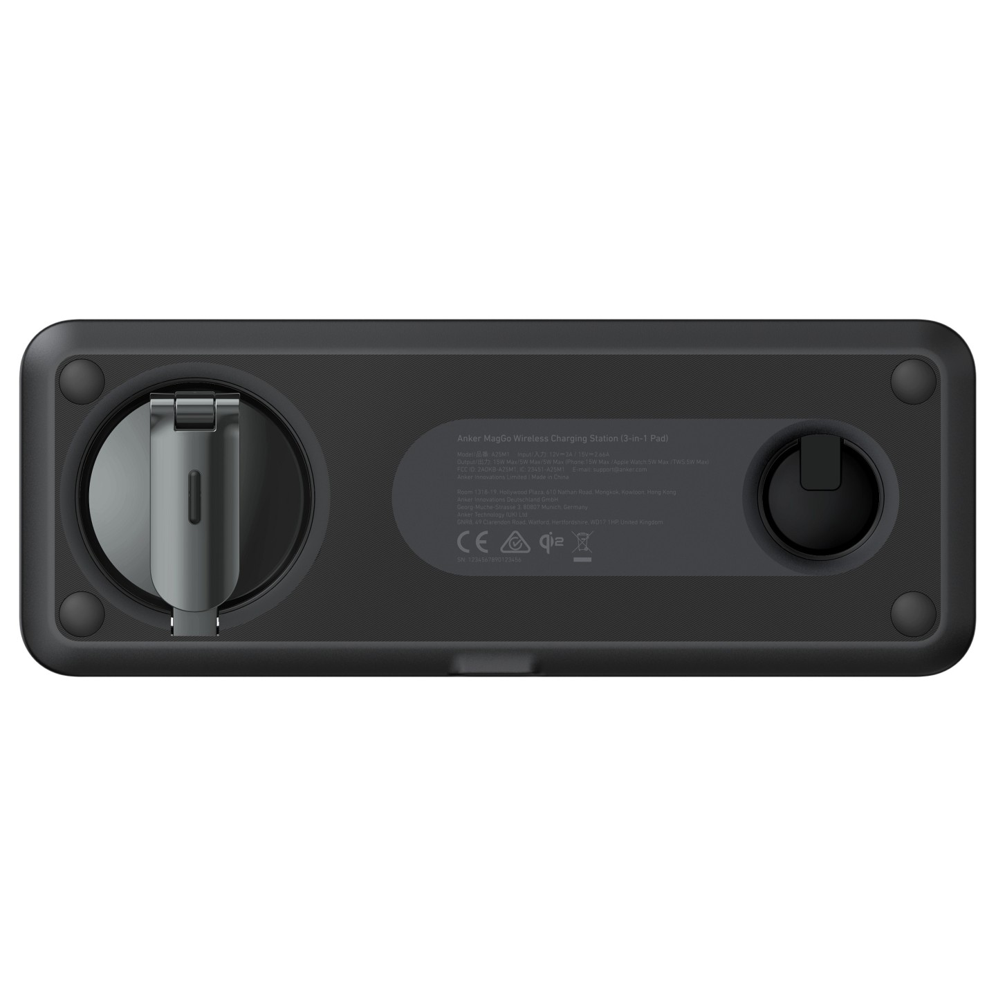 Anker MagGo Magnetic Charger 15W wireless PowerIQ Pad black — Buy in Cyprus with Fast Delivery