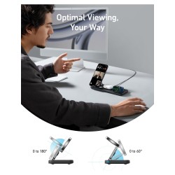 Anker MagGo Magnetic Charger 15W wireless PowerIQ Pad black — Buy in Cyprus with Fast Delivery