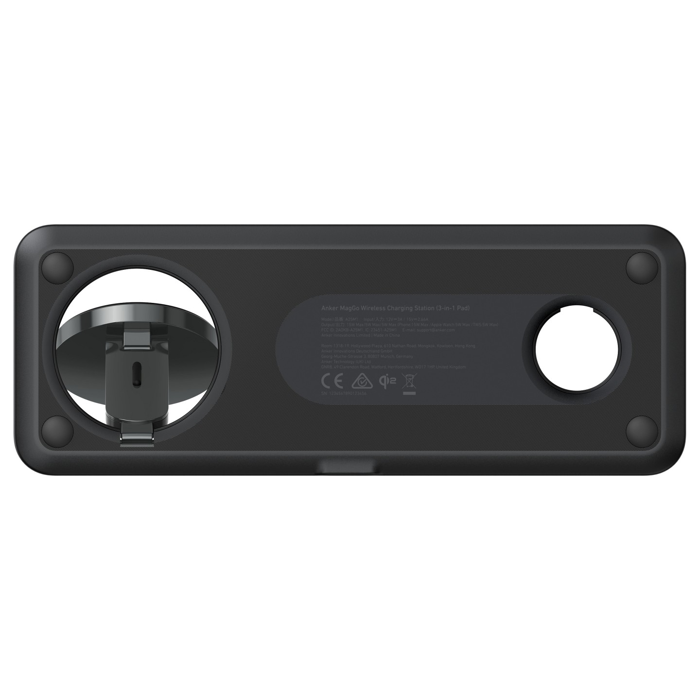 Anker MagGo Magnetic Charger 15W wireless PowerIQ Pad black — Buy in Cyprus with Fast Delivery
